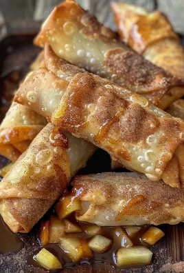 Apple Pie Egg Rolls