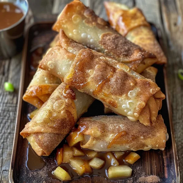 Apple Pie Egg Rolls