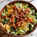 BBQ Chicken Chopped Salad with Cilantro Ranch