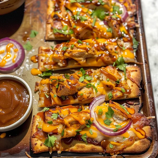 BBQ Chicken Flatbread