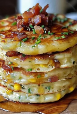 Bacon and Corn Griddle Cakes