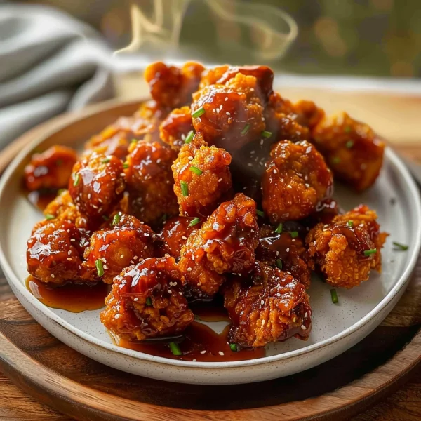 Baked Honey BBQ Chicken Bites