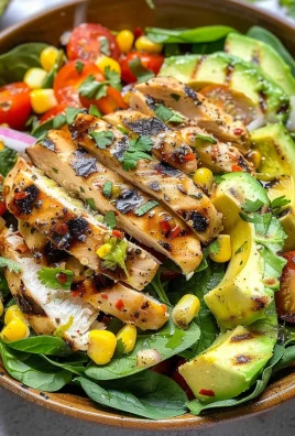 Cilantro Lime Grilled Chicken Salad