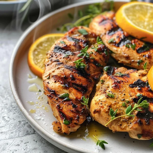 Citrus Dijon Grilled Chicken (Marinade)