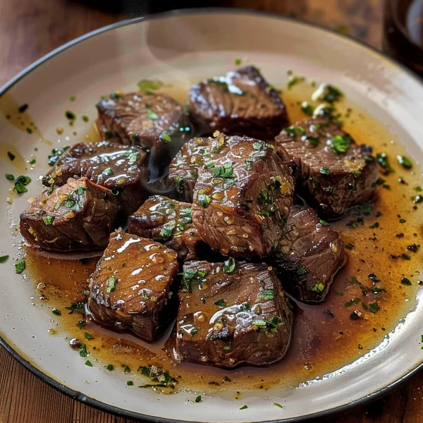 Cowboy Butter Steak Bites