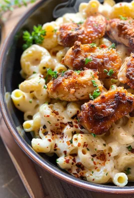 Creamy Honey Pepper Chicken Mac and Cheese Delight