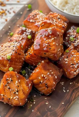 Crispy Honey Garlic Salmon Bites: A Flavor-Packed Delight for Any Occasion