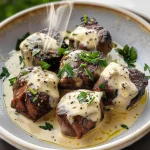 Garlic Butter Steak Bites with Parmesan Cream Sauce: A Flavorful, Easy Recipe