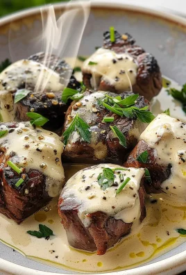 Garlic Butter Steak Bites with Parmesan Cream Sauce: A Flavorful, Easy Recipe