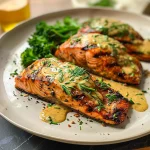 Grilled Salmon with Dijon Mustard Sauce: A Flavorful Delight!