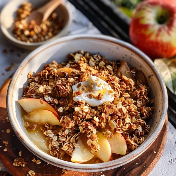 Healthy Apple Pie Granola