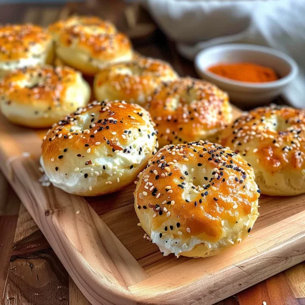 High-Protein Bagel Bites