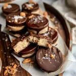 High Protein Frozen Peanut Butter Greek Yogurt Bites