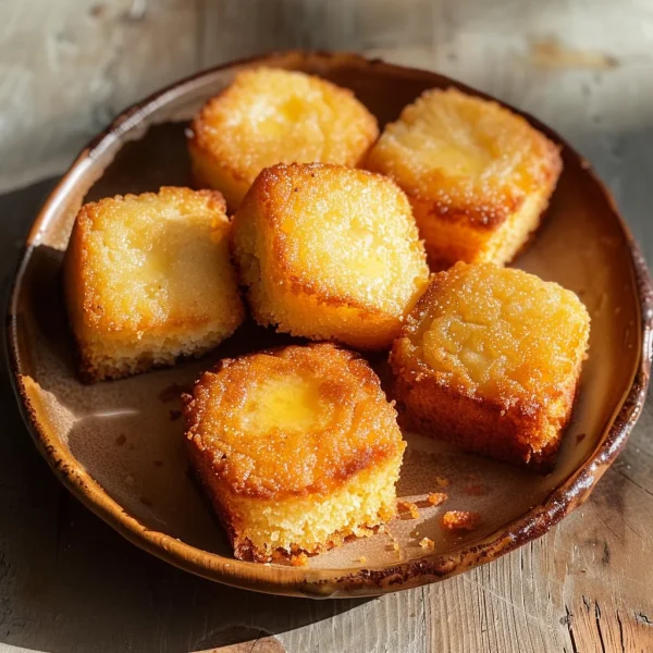 Honey Butter Cornbread Poppers