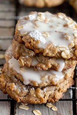 Iced oatmeal cookies - Crumbl copycat