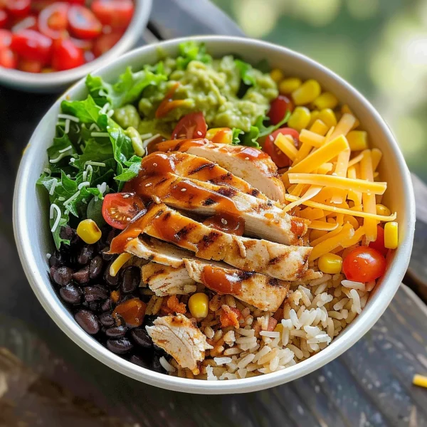 Irresistible High Protein BBQ Ranch Chicken Bowl Recipe