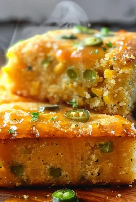Jalapeño Cornbread with Lime Honey Glaze