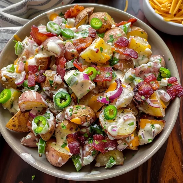 Jalapeno Popper Roasted Potato Salad