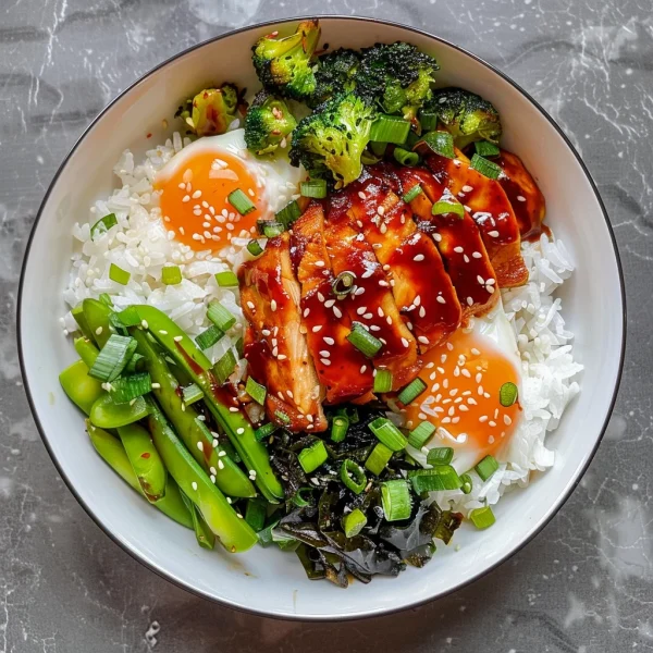 Korean BBQ Chicken Bowl