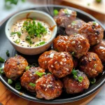 Korean BBQ Meatballs with Spicy Mayo Dip: An Incredible 7-Step Recipe