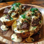 Loaded Steak Potato