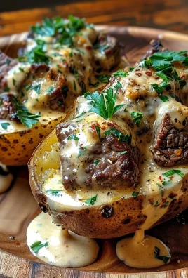 Loaded Steak Potato