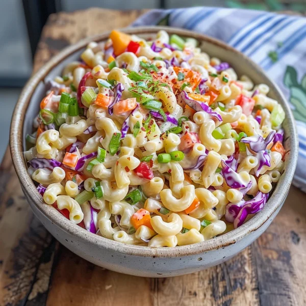 Macaroni Coleslaw Salad