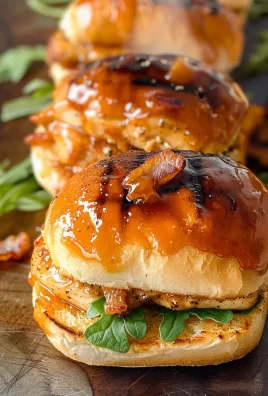 Maple Chicken Bacon Sliders