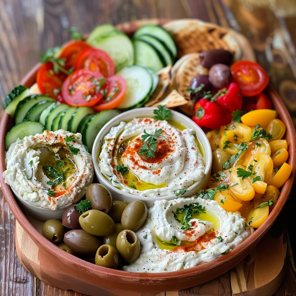 Mediterranean Mezze Tapas Platter – Easy Shareable Appetizer for Parties & Light Meals image 4