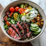Mediterranean Steak Bowl Recipe