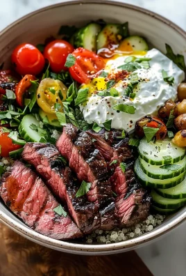 Mediterranean Steak Bowl Recipe