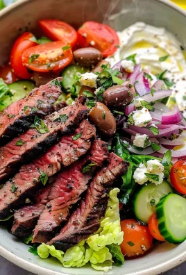 Mediterranean Steak Bowls