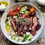 Mediterranean Steak Bowls: An Amazing Ultimate Dinner Recipe