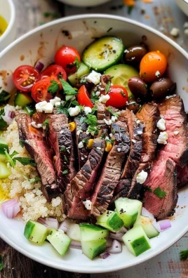 Mediterranean Steak Bowls: An Amazing Ultimate Dinner Recipe