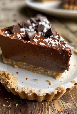 Mint Chocolate Tart (Paleo, Vegan, No Bake)
