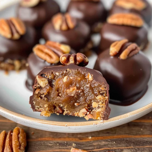 No-Bake Pecan Pie Bites