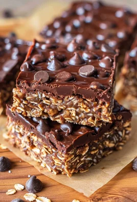 No Bake Chocolate Oatmeal Bars