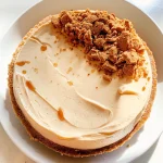 No Bake Cookie Butter Cheesecake
