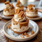 No Bake Mini Biscoff Cheesecakes