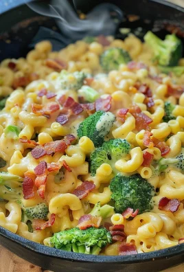 One-Pot Bacon Broccoli Mac and Cheese