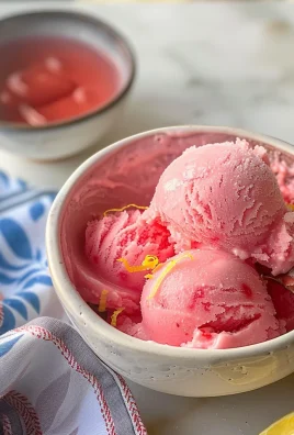 Pink Lemonade Sorbet Recipe