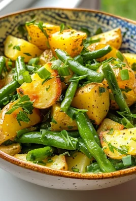 Quick Green Bean Potato Salad