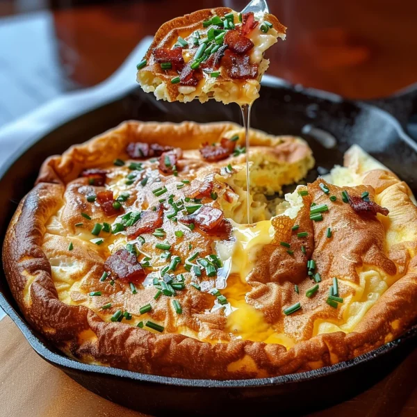 Savory Cheddar & Bacon Dutch Baby: A Delightful Treat!