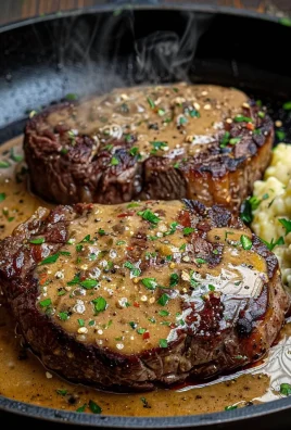 Savory Gaelic Irish Steaks with Whiskey Cream and Colcannon