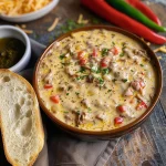Slow Cooker Philly Cheesesteak Dip