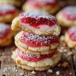 Soft Strawberry Cheesecake Cookies - Sweet & Creamy Bites