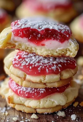 Soft Strawberry Cheesecake Cookies - Sweet & Creamy Bites
