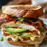 Spicy Grilled Chicken Avocado Sandwich