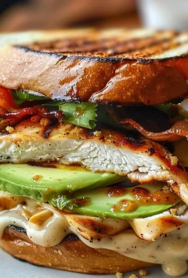 Spicy Grilled Chicken Avocado Sandwich
