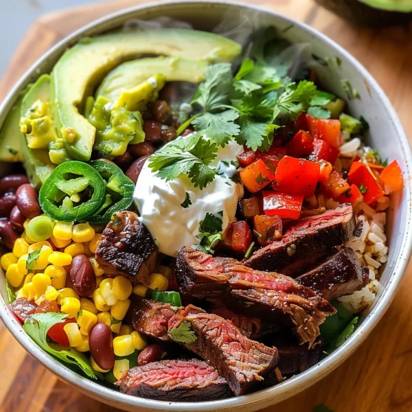 Steak And Rice Bowls